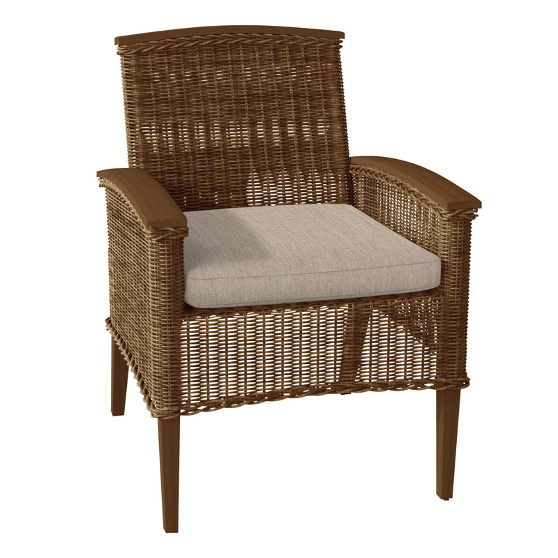 Fauteuil Astoria tissé - raphia / chêne, Pas de soudure, Toile sable, Raphia / chêne