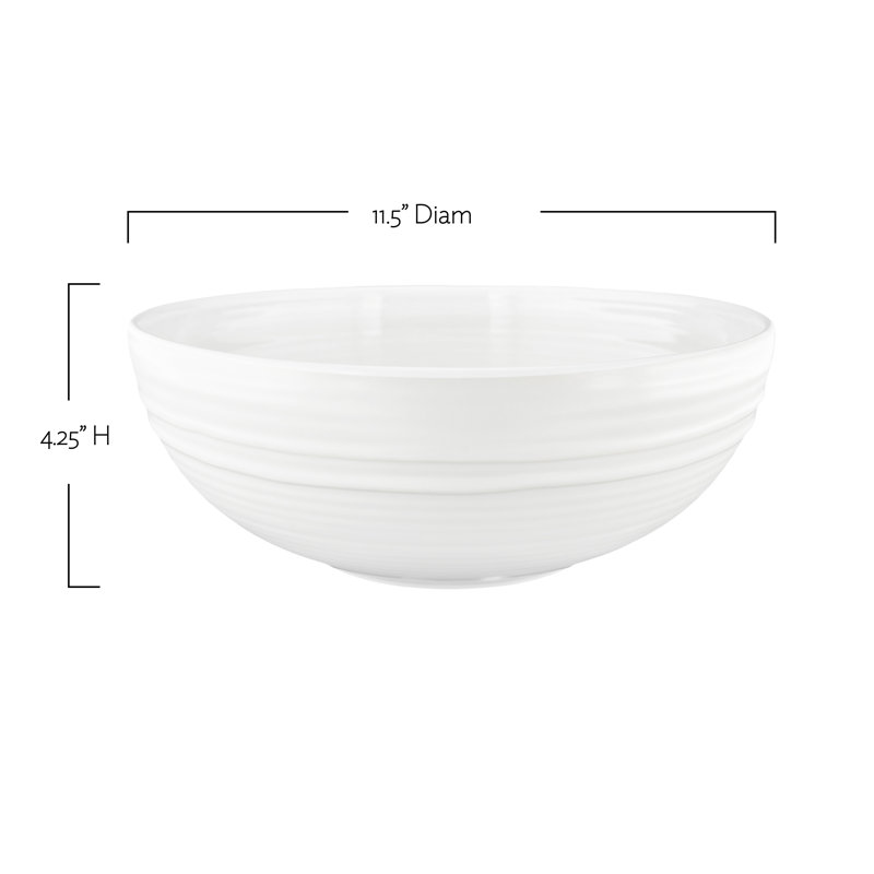 Bol à salade 144 oz. Lines, Bleu