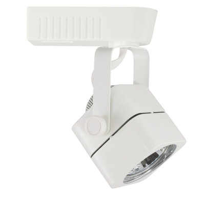 Cal Lighting 50W MR16 12V Adjustable Track Head 355-Degree Rotation 30-Degree Adjustment 4.7 H x 3.4 W x 2.5 D