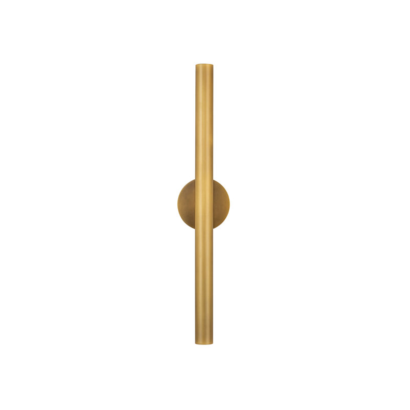 Applique murale Mason, Laiton rétro, H 24,13 po x l 4,75 po x P 2,88 po