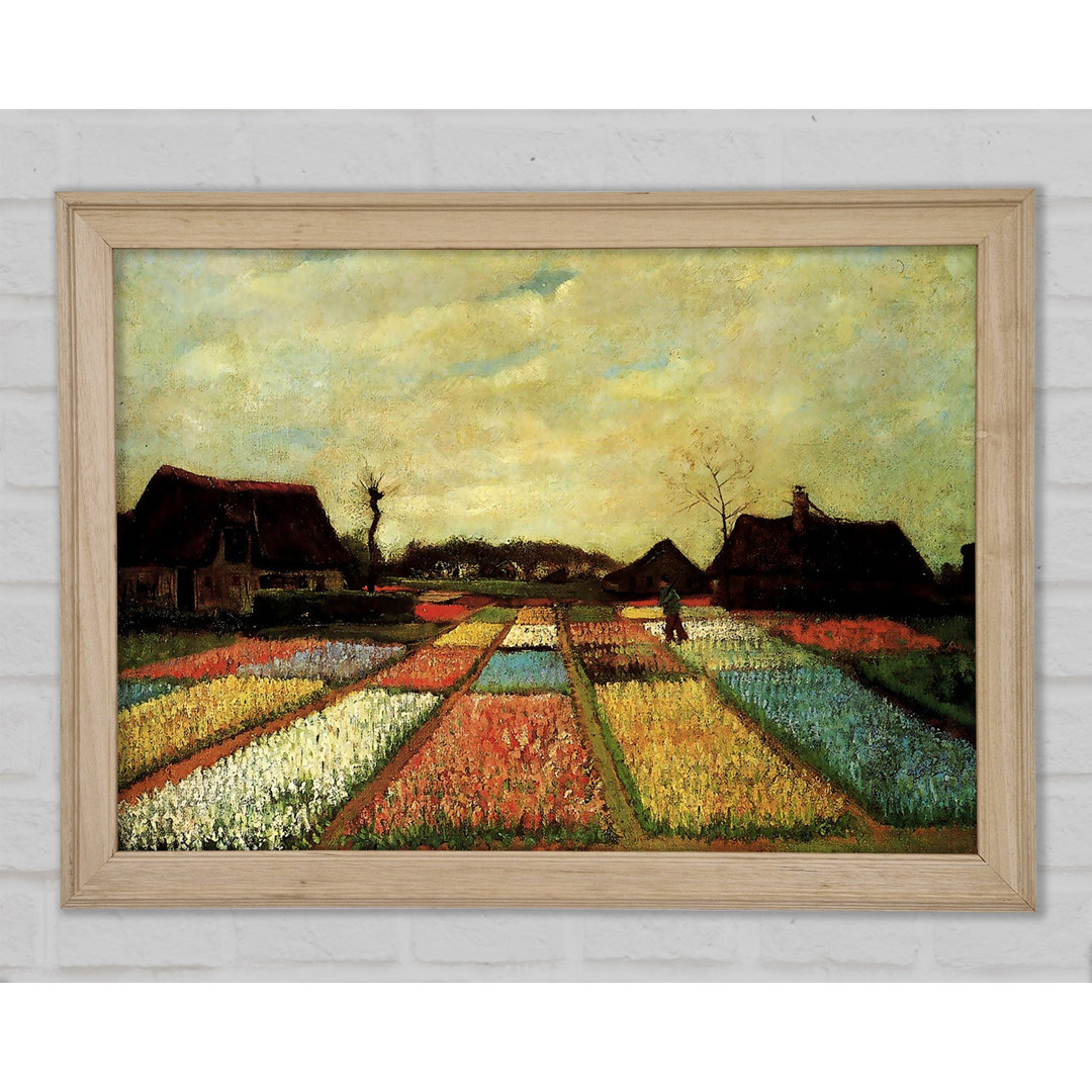 Van Gogh Bulb Fields - Einzelner Bilderrahmen Kunstdrucke