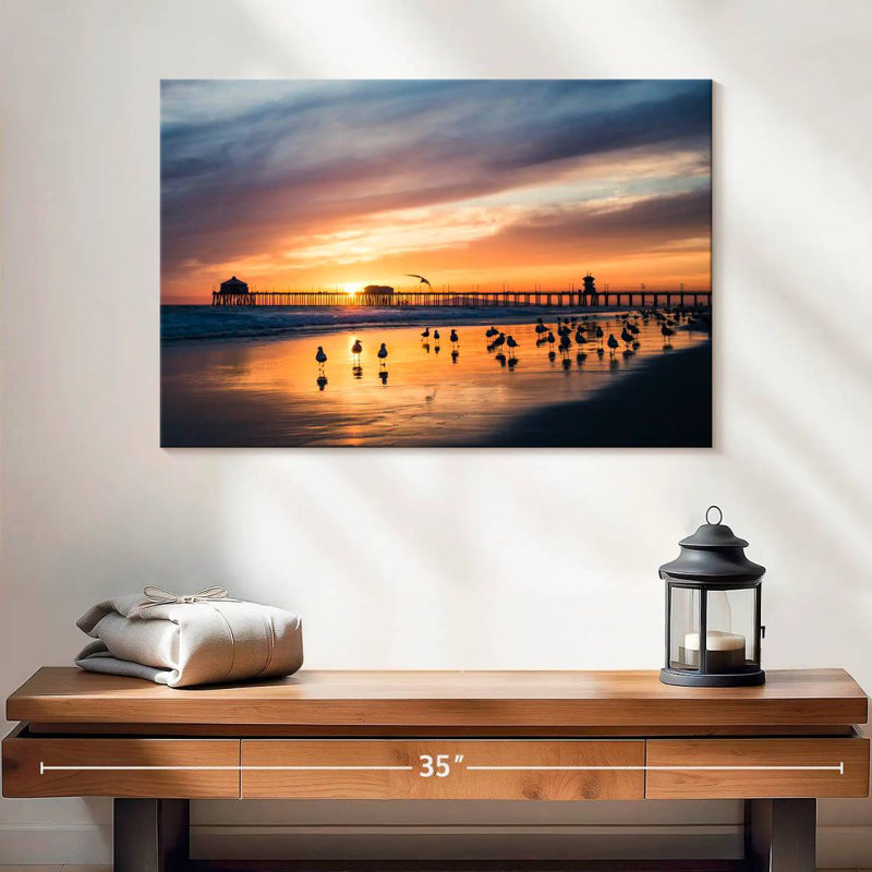 Gillard Huntington Beach Seagulls, H 16 po x l 24 po