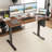 Buchholtz 120cm W Board Height Adjustable Rectangle Standing Desk-1374091395