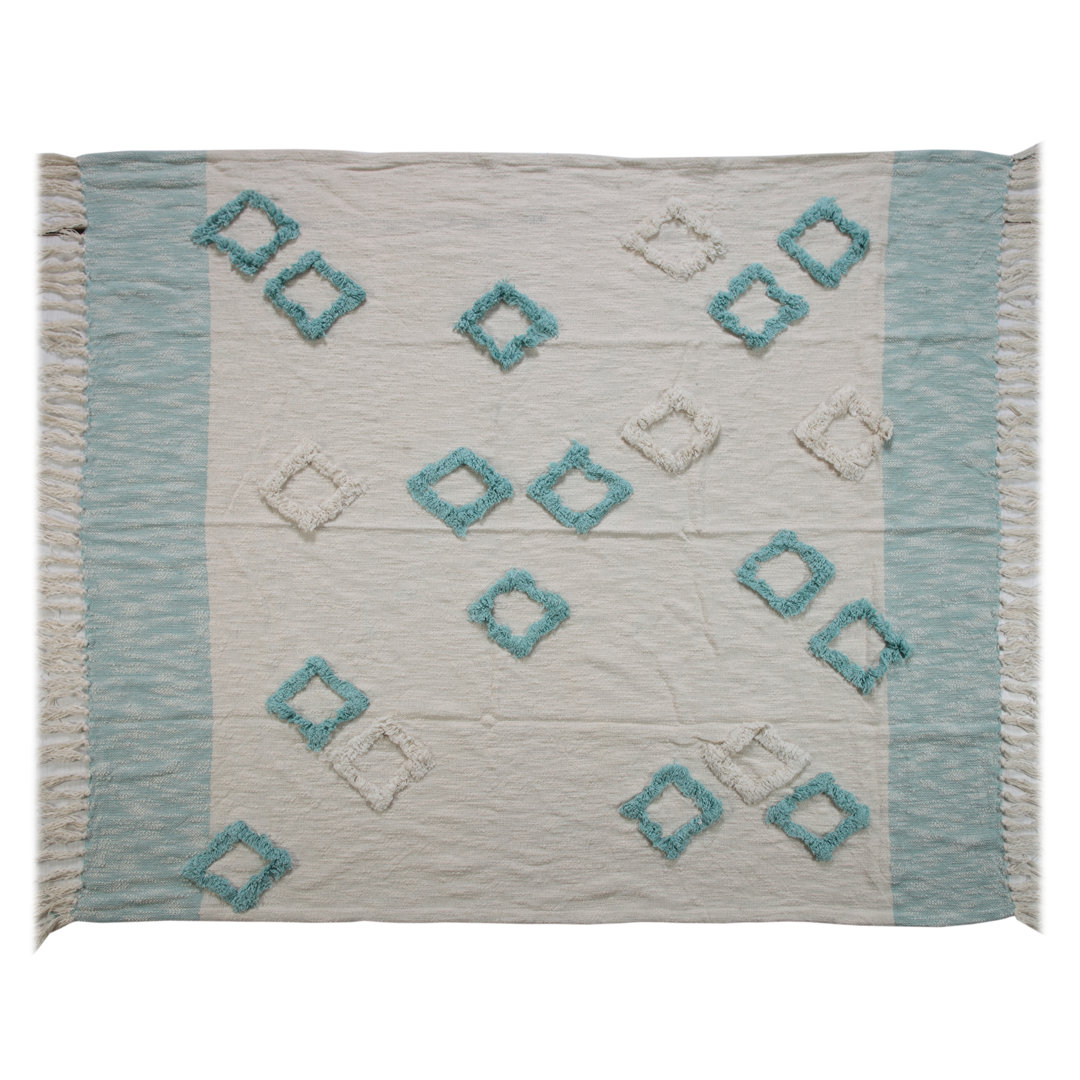 Hand Woven Throw Blanket Rajani Home