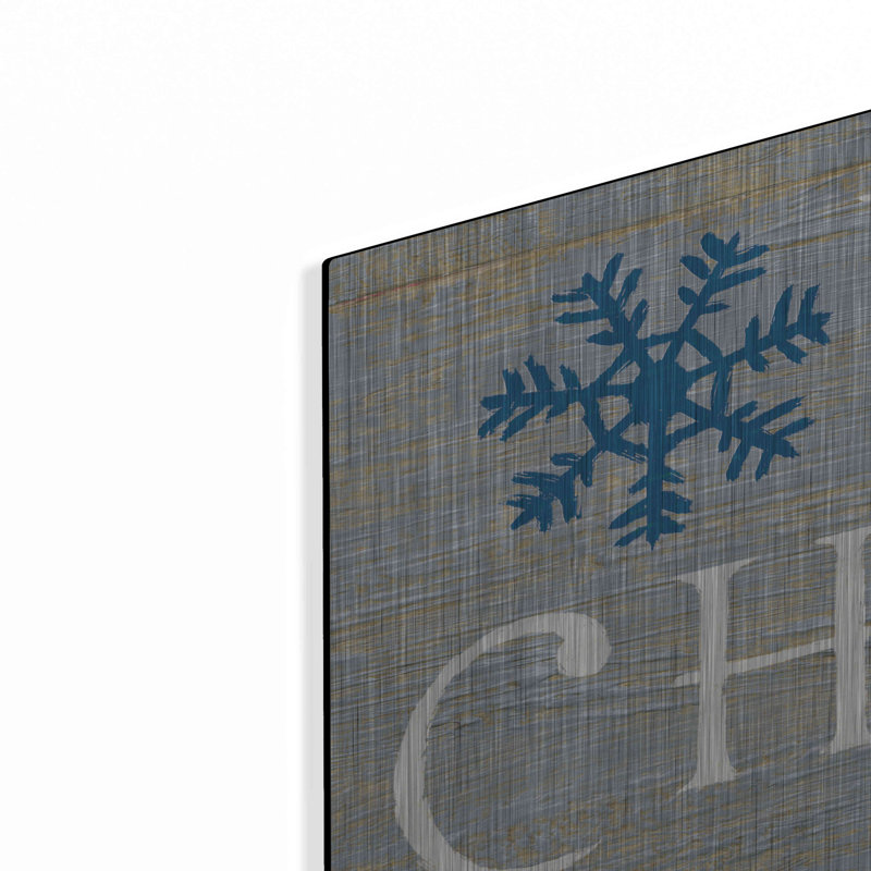 «Christmas Affinity III Gray» par James Wiens, H 12 po x l 36 po