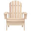 Chaise Adirondack en bois massif avec table Harvel-1888008378