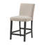 Chaise de comptoir rembourrée Boucle (ensemble de 2)-1540983946