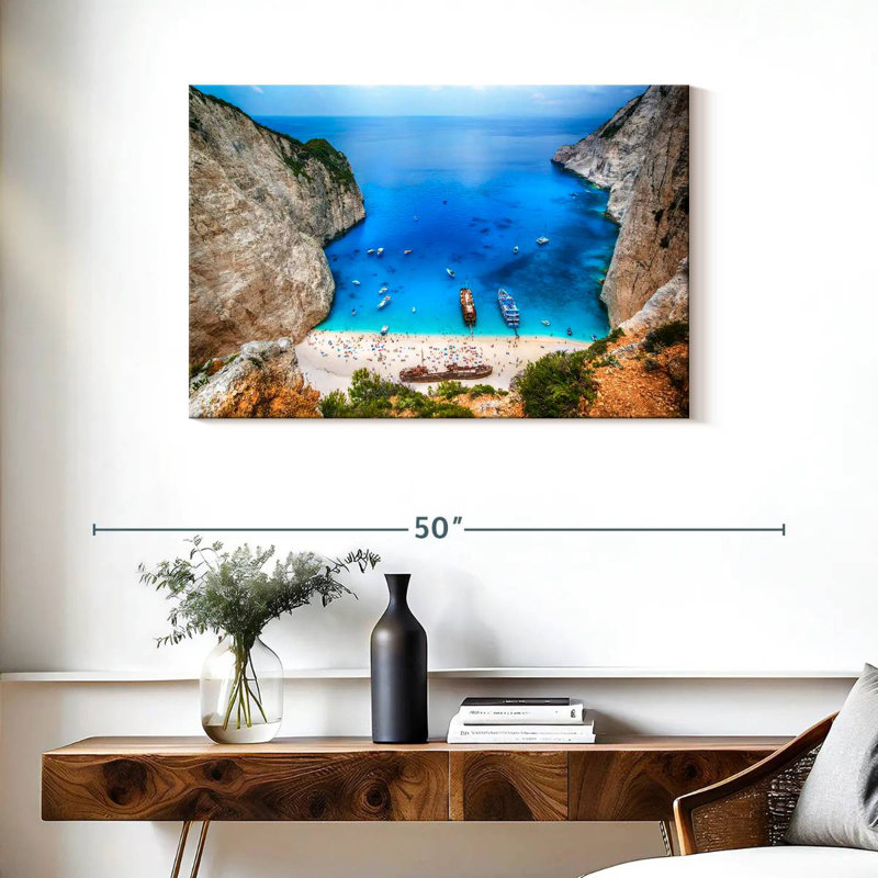 Gillard Navagio, site touristique, H 24 po x l 36 po