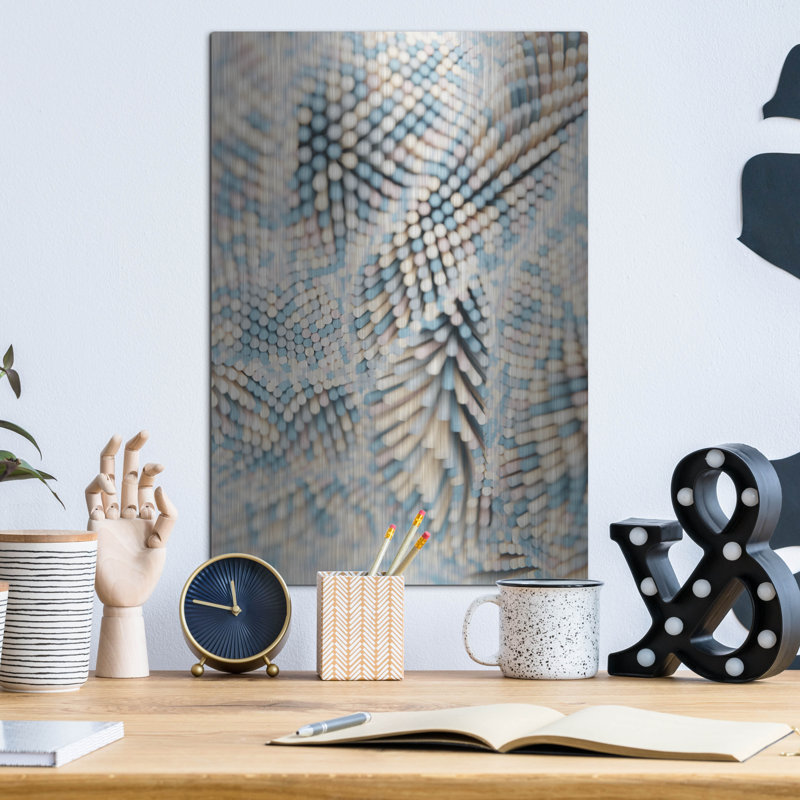 Art mural en métal Brayden Studio® «Fluid Motion» par Luxe Portfolio, H 16 po x l 12 po