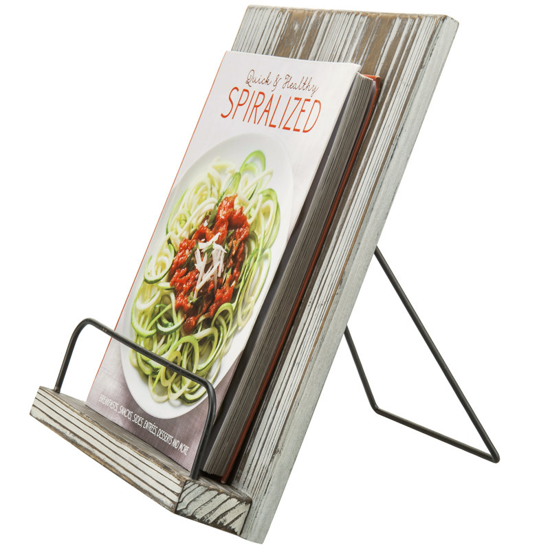 19 cm H Solid Wood Book Stand