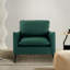 Nordic Retro Luxury 2pc for Fireplace, balcon - Chaise simple confortable et relaxante avec coussins moelleux respirants