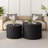 Stylish And Minimalist Nesting Coffee Table Set-1582118985