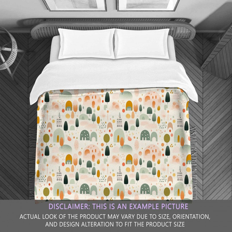 Cute Oasis Bedding, Twin Extra Long Comforter