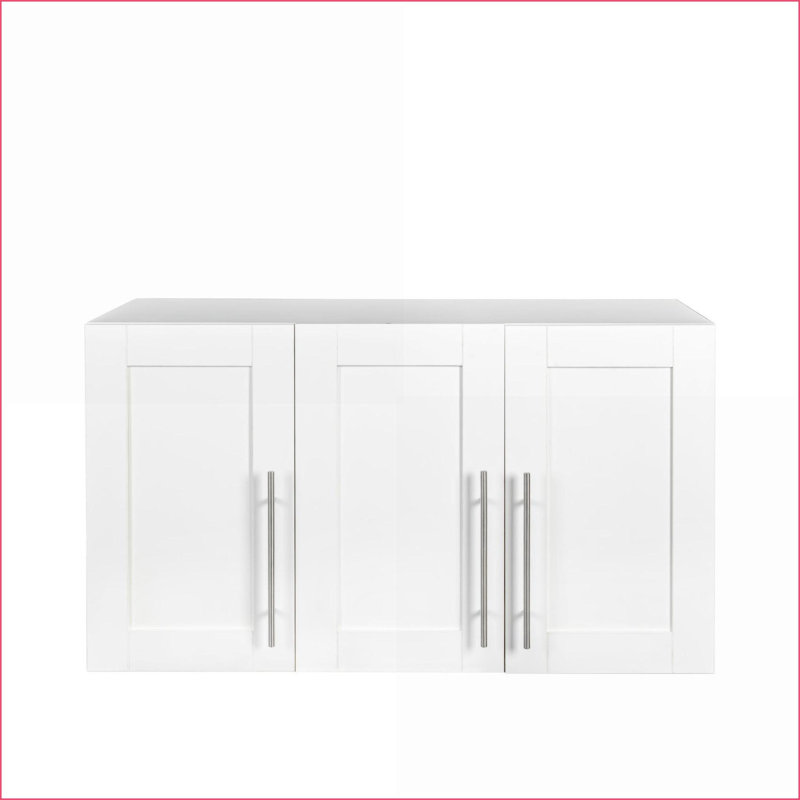 Armoires, rangement mural empilable avec tablettes mobiles, P 15,75 po x l 35,43 po x H 19,69 po | Blanc cassé | Minimaliste