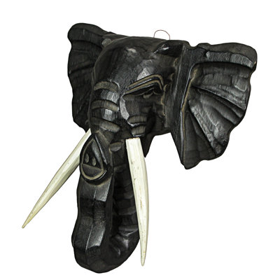 Sculpture en bois d'éléphant