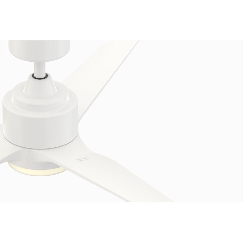 TriAire Custom Indoor/Outdoor Ceiling Fan DC Motor- Matte White, Matte White