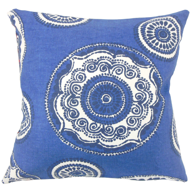 Square Pillow Cover & Insert, Blue