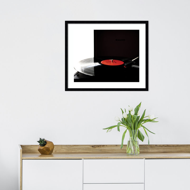 Spin by Alicia Abla, 21.25" H x 25.25" W x 0.8" D, Black Framed