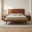 Madagascar Solid Wood Bed-1001828319-1045191126
