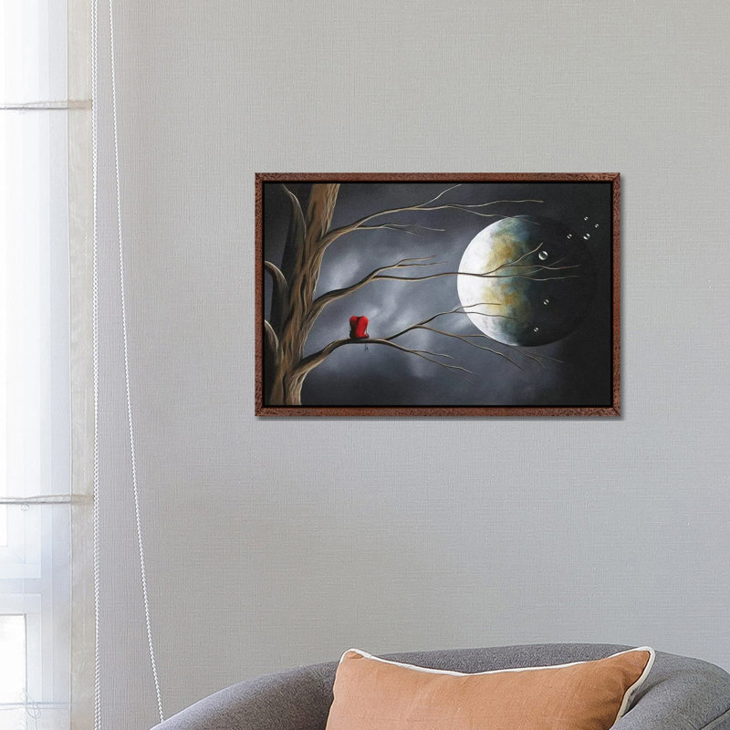 Sometimes He Just Wants To Be Alone by Moonlight Art Parlour - Painting on Canvas, 66.04 cm H x 45.72 cm W