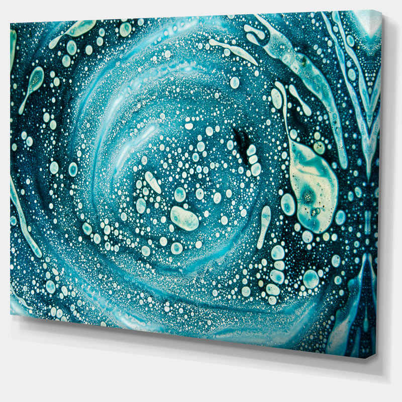« précieux blue blue pattern », impression, H 20 po x l 20 po x P 1 po, Toile tendue