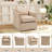 30" Wide Contemporary Upholstered Swivel Armchair With Lumbar Pillow-112582851