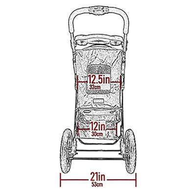 Jogger No-Zip Stroller, Espresso