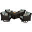 Deco Motion Fire 5 Piece Deep Seating Group with Cushion-1031894930
