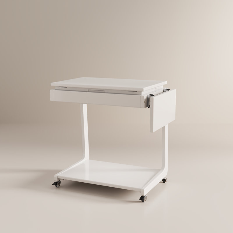 Table d'appoint Annandale, Blanc