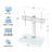 Desktop stand rotate 40° left and right, suitable for 50-80 inch TVs