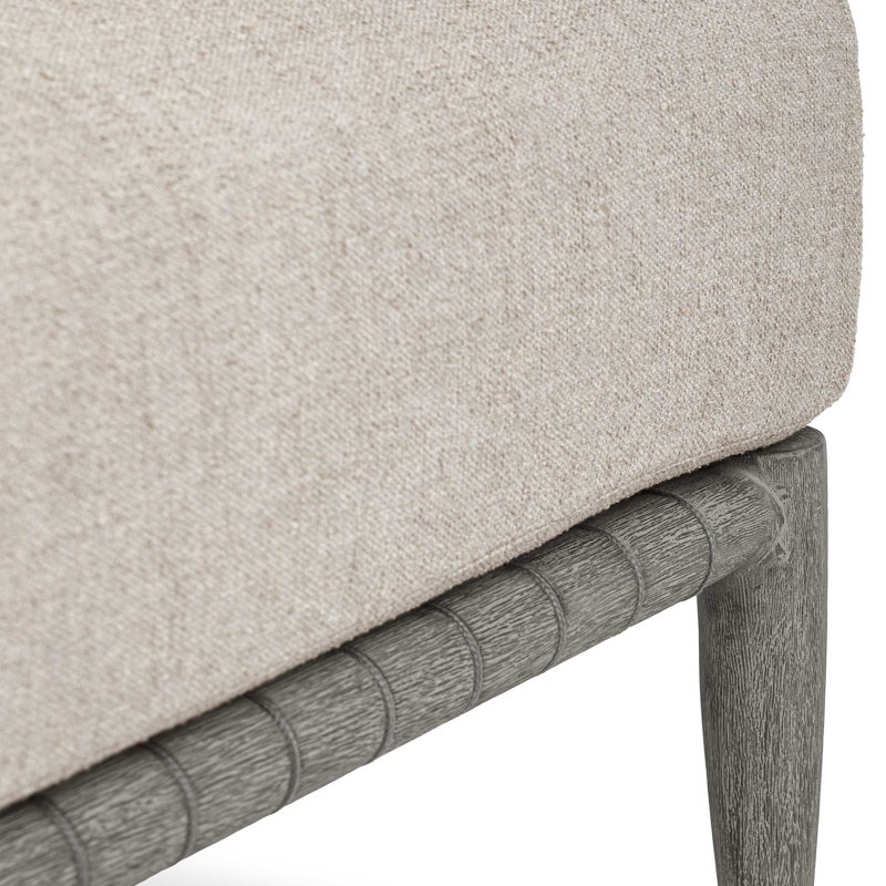 Jelissa Outdoor Dove Ottoman