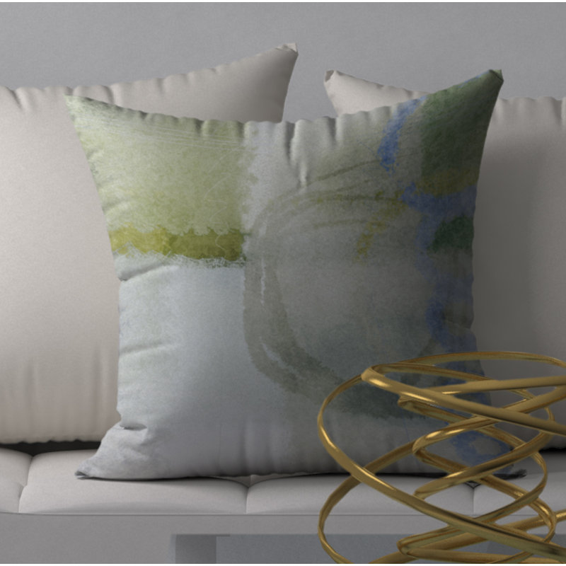  Housse et insert de coussin carré revigorant, H 18 po x l 18 po