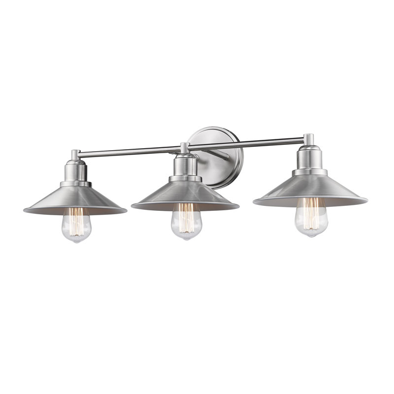 Alyias 3 - Light Dimmable Vanity Light, Brushed Nickel