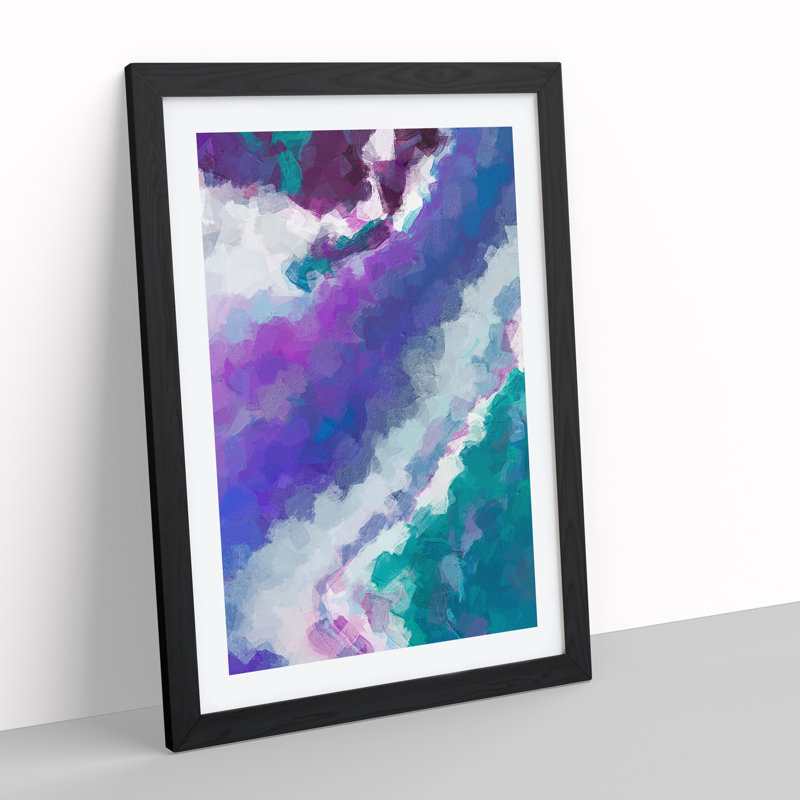 Northern Whispers - Framed Print, 46cm H x 34cm W x 2cm D, Black