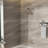 Multi Function Shower , 4.7" Rain Showerhead & 8 Hand Shower, Brushed Nickel Look Handheld Dual System-124583770