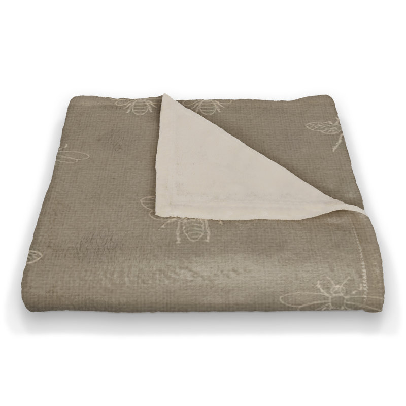 Hand Woven Throw Blanket, Brown