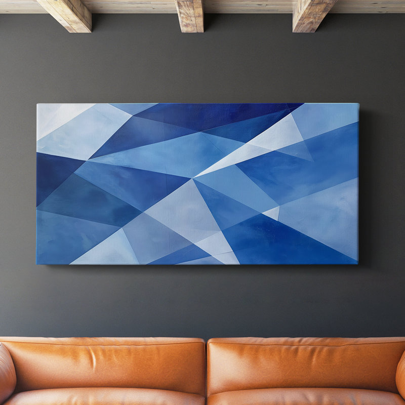 Abstract Series 1 #LX-Gallery Wrapped Canvas, 20" H x 40" W