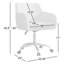 Chaise de bureau Ajmer Armbruster-1951953346