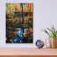«Moss Island View» par Joanne Towers, art mural en verre acrylique-1358223325
