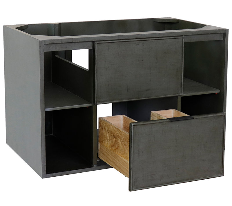 Scandi 36 " Freestanding Standard Single Bathroom Vanity Base