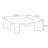 Wabi-sabi imported solid oak tea table-104071125