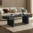 Rectangular ffee Table with sturdy wooden legs-675919638