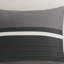 Édredon très grand 7 pièces King - Faux suède noir avec rembourrage confortable mat-118742632
