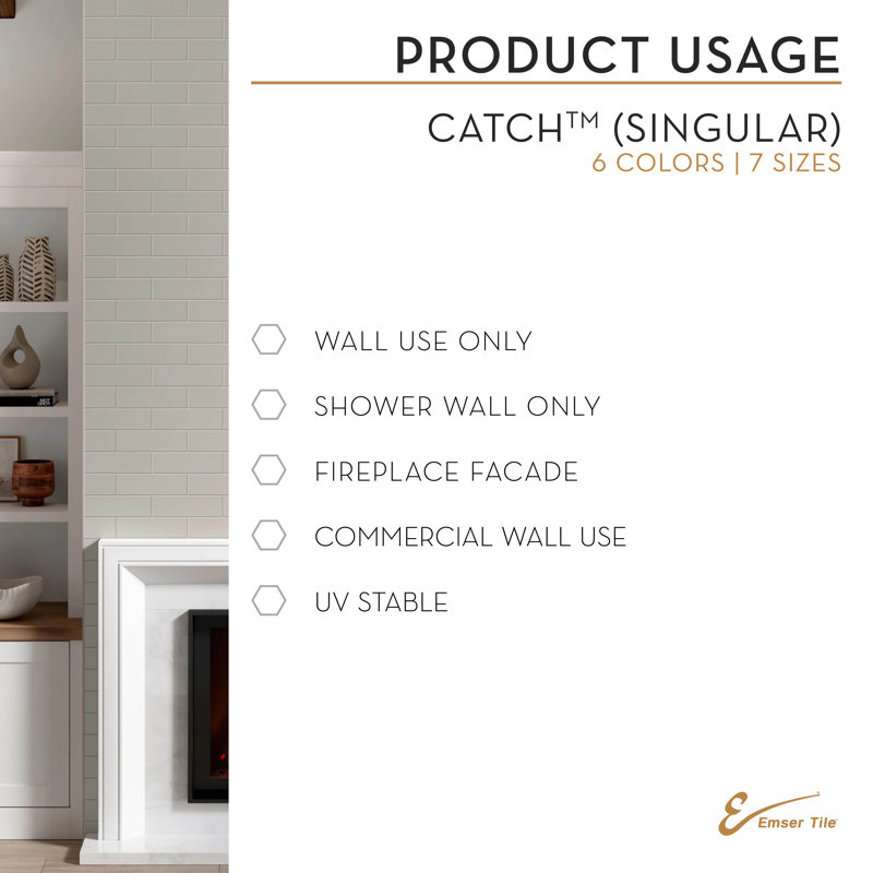 Catch 12 x 12 Ceramic Mosaic Sheet, Fawn