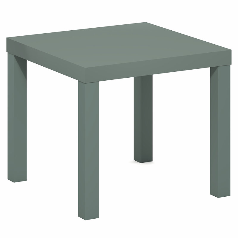 Table de bout de 17,52 po de hauteur Emuel, Vert sauge