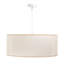 Jinessa 1 - Light White Drum Pendant-1078676289