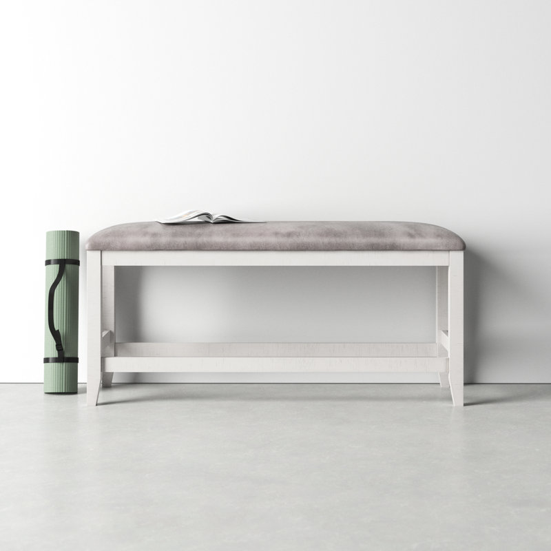 Polyester Upholstered Bench