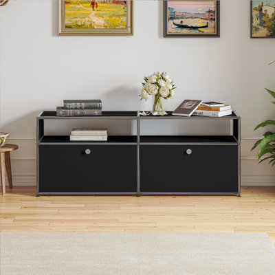 Rangement avec table de chevet et tiroir