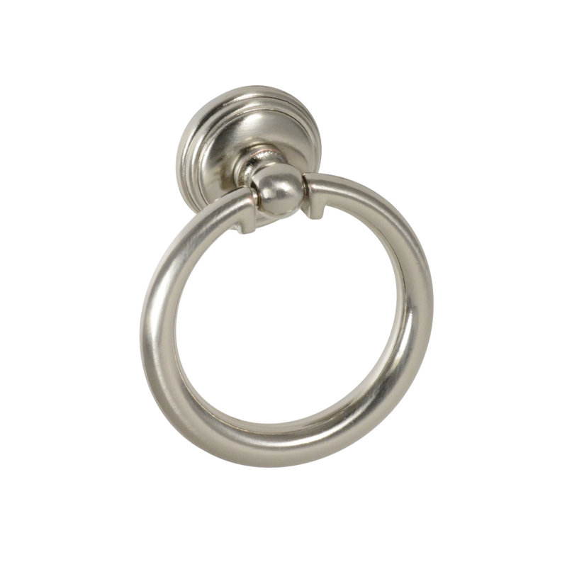 Origins 2" Diameter Ring Pull, Brushed Nickel