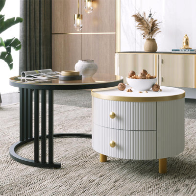 Amling Frame Coffee Table with Storage